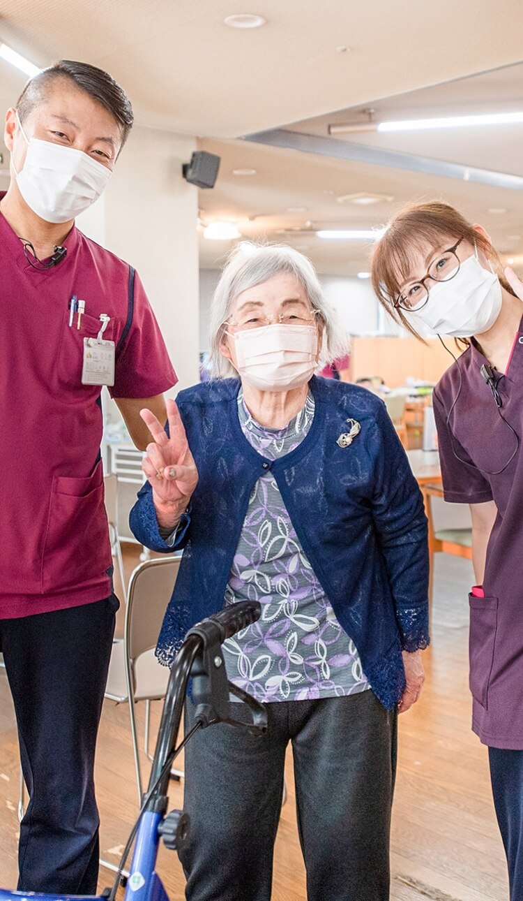 あいゆう施設での様子